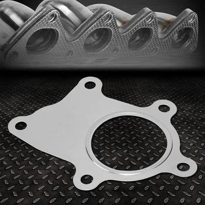 FOR GARRETT T3 T4 TO4E TURBOCHARGER STAINLESS STEEL 5-BOLT DOWNPIPE GASKET KIT - Image 1 of 4