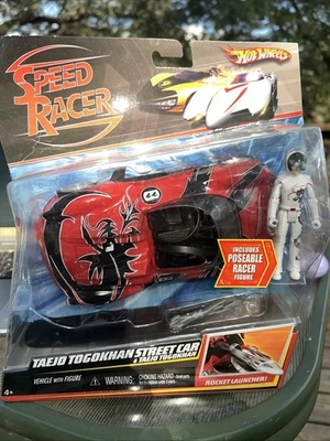 Hot Wheel Speed Racer Taejo Togokhan Street Car and Driver New In Package - Image 1 of 3