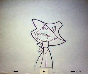 Cattanooga Cats 1969 Hand-Drawn Production Pencil Cel Hanna-Barbera ABC - Picture 1 of 2