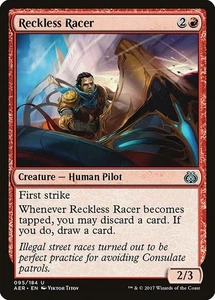 Reckless Racer 2x FOIL AER MTG Aether Revolt Uncommon MINT red - Picture 1 of 1