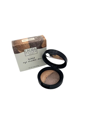 Laura Geller Baked Eye Shadow Eye Color Duo Sable Honey 0.08oz /2.5g - Image 1 of 4
