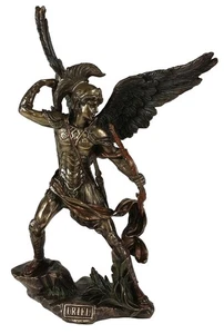 VERONESE DESIGN 9.5 Inch Archangel Saint Uriel with Crossbow Statue Sculpture... - Picture 1 of 5