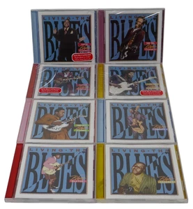 Time Life Music Living The Blues 8 CD Lot Collection - Picture 1 of 19