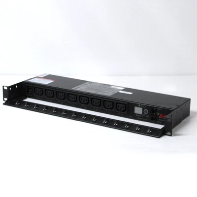 APC AP7920B Switched Rack PDU 1U 8xC13 12A/208V 10A/230V Brackets and cable tray - Image 1 of 4