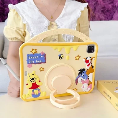 For iPad 11th A16 10th 10.9" 9 8 mini 7 6 5 Air Pro 11 Cute Kid Stand Case Cover - Image 1 of 4