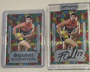 2025 AFL SELECT LUMINOUS MYRIAD SIGNATURE FINN CALLAGHAN REDEEMED /99 GWS LMSR15 - Picture 1 of 6