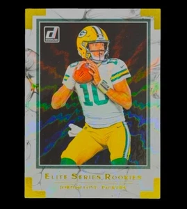 Jordan Love Rookie Black Shock Refractor Whit Frame Holo RC - PACKERS - Bild 1 von 2
