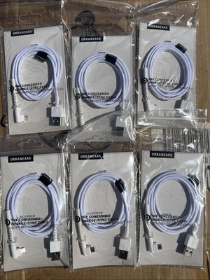 URBANEARS Micro USB Charge Sync Cable NOOK COLOR & Android BOX OF 90 PIECES - Image 1 of 4