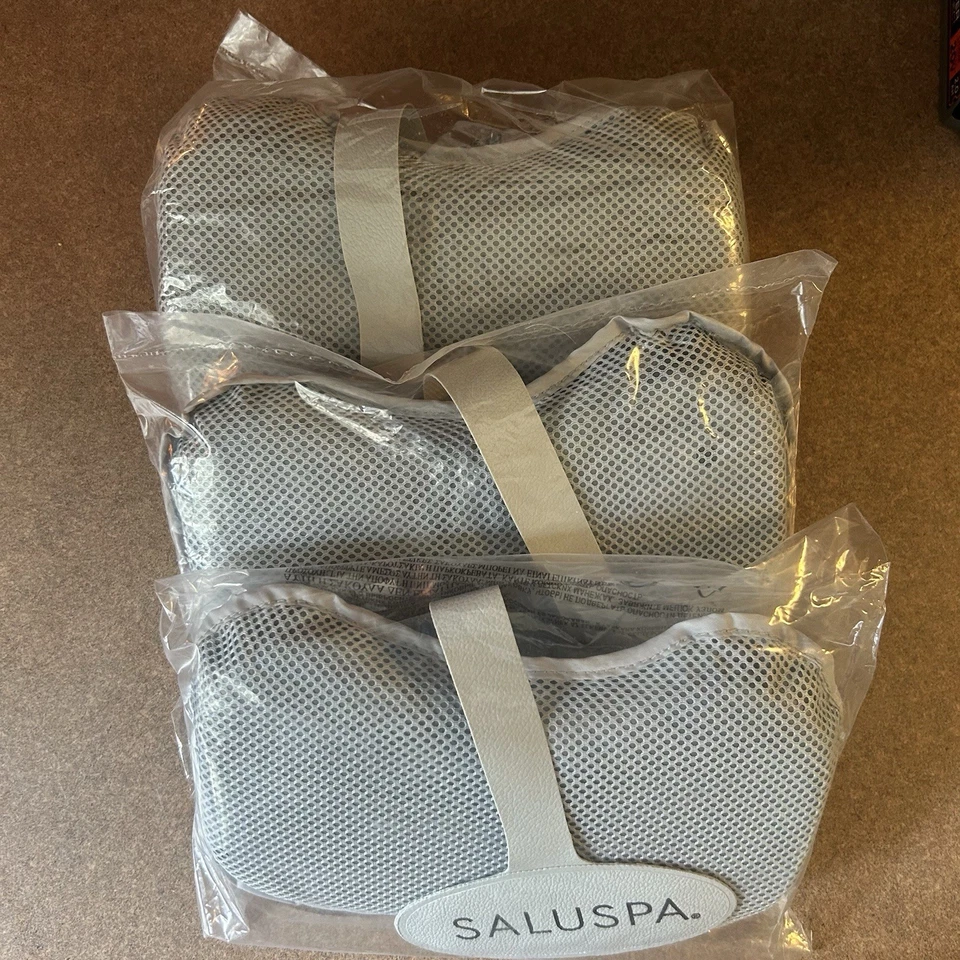 Bestway SaluSpa Padded Headrest Pillows with Adjustable Strap, Gray, (3 Pack) - Image 1 of 1