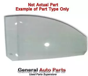 01 02 SATURN S SERIES Left Rear Door Window glass 4 Dr Sedan, SW - Picture 1 of 1