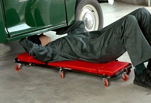 Unter Auto Mechaniker Kriechwagen Wagen Brett Kopfstütze Tabletts Rollhocker 120cm - Bild 1 von 8