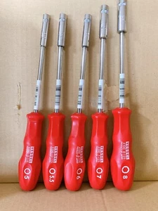 Juego de 5 piezas controlador de tuerca de recipiente controlador de toma de corriente 5 mm 5,5 mm 6 mm 7 mm 8 mm hexágono - Imagen 1 de 12