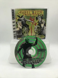 CITIZEN TOXIE:THE TOXIC AVENGER IV OFFICIAL MOVIE SOUNDTRACK CD TROMA RECORDS - Picture 1 of 10