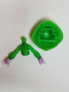 Capsule Chix Hologlow Holo Glow in Dark Build Your Own Doll Part Green Hoodie - Picture 1 of 1