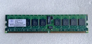 Nanya NT1GT72U4PA0BU-5A 1GB 1Rx4 PC2-3200R-333-12-H1 - Picture 1 of 3