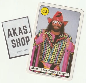 Macho Man Randy Savage 1993 Catcher Card C2 Series 8 Amigo ULTRA RARE WWF - Picture 1 of 3