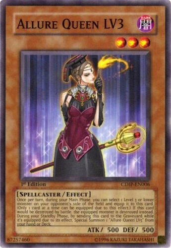 YuGiOh! - Allure Queen LV3 - CDIP-EN006 - 1st Edition - Common - Image 1 of 1