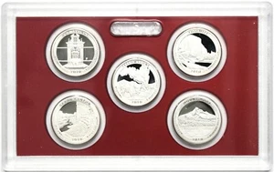 2010 United States ATB Silver Quarter Proof Set w/ Box & COA - Picture 1 of 4