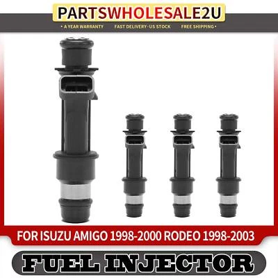 Nuevo 4x Inyector de Combustible para Isuzu Amigo 1998-2000 Rodeo 1998-2003 Rodeo Sport 01-03 Foto 1 de 4