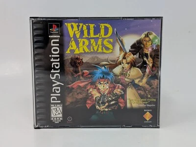 Wild Arms (Sony PlayStation 1 PS1, 1997) - No Manual - Image 1 of 4