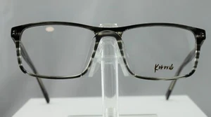 Kokoxili KK043 C03 Gray Plastic Optical  Frame Clear Demo Lens Eyeglasses - Picture 1 of 8