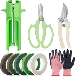 9 Pcs Rose Stripper Thorn Remover Set Include 1 Rose Thorn Stripper Tool 5 Flora - Picture 1 of 12