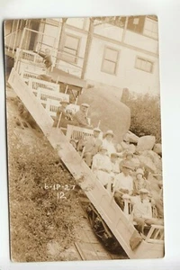 Real Photo Postcard Scenic Incline Trip to Mount Manitou CO - Picture 1 of 1