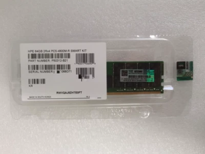 P43331-B21 P43333-0A1 HPE 64GB 2Rx4 DDR5 PC5-4800 EC8 RDIMM Gen11 Server Memory - Image 1 of 3