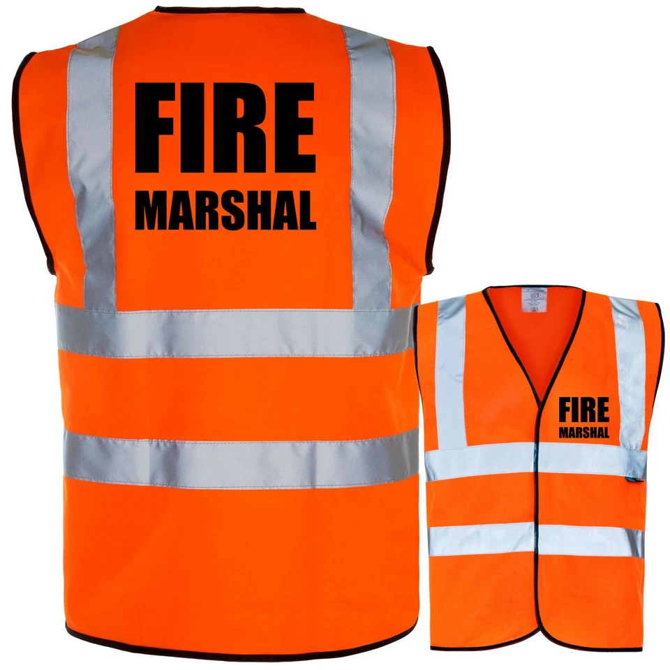 Hi Vis Vest Yellow Size 3xl Waistcoat Safety Work Pack of 2