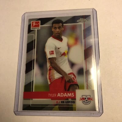2020-21 Topps Chrome Bundesliga Tyler Adams #55 - Image 1 of 2