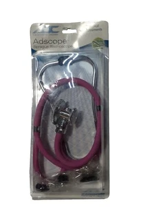 Estetoscopio ADC Adscope Sprague, 641 barbacoa, púrpura claro, sin látex, 22" - Imagen 1 de 8