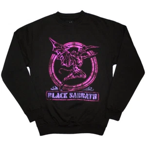 Black Sabbath - Henry rosa neón (de gran tamaño) - sudadera negra - Imagen 1 de 2