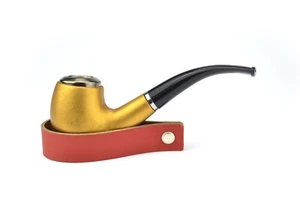 Pfeifenständer "R3D" aus echtem Leder - Handmade in D by KleinesMau - Bild 1 von 1