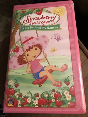 Spring For Strawberry Shortcake VHS Video Tape Movie Clamshell - Image 1 of 4