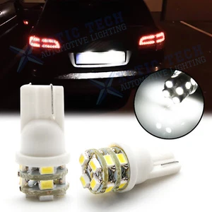 2x LED 6000K Bright White T10 168 194 912 High Power License Plate Light Bulbs - Bild 1 von 12