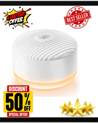 Sound Machine White Noise Rain Ocean Soothing Sounds Therapy Relax Sleep Music - Image 1 of 4