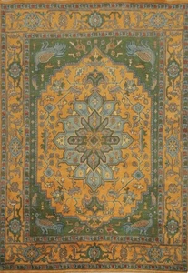 Animals Design Wool Ziegler Handmade Area Rug Living Room Oriental Carpet 8x10 - Picture 1 of 11