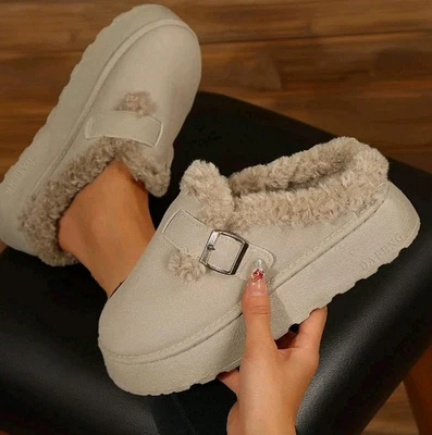 Chinelos de plataforma femininos Simply tamanho 5, 6, 7,8,9,10 cor preto, damasco, camelo - Imagem 1 de 3