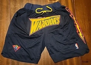 Just Don Golden State Warriors Shorts Mens Med NBA Basketball 1997 98s US Made - Picture 1 of 12