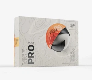Vice Golf Pro Shade ORANGE AND RED Golf Balls Sleeve - 3 Balls - Picture 1 of 4
