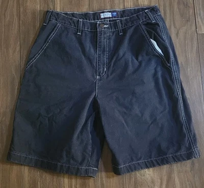 Shorts jeans vintage Arizona masculino tamanho 34 caimento solto skatista hip hop anos 90  - Imagem 1 de 4