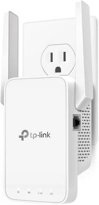 TP-Link (RE315) Wi-Fi OneMesh Extender, 1.2Gbp booster, Dual Band AC1200 - White - Image 1 of 4