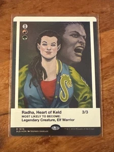 Radha Heart of Keld BORDERLESS FOIL #1876 NM/M Class of 87 Secret Lair MTG #1876 - Picture 1 of 2