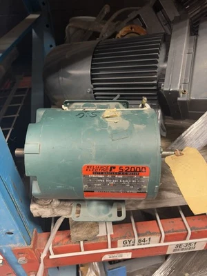 Baldor B78Q3589M Industrial Motor 1Hp 208-230/460V 1740Rpm 3~Ph USED - Image 1 of 4