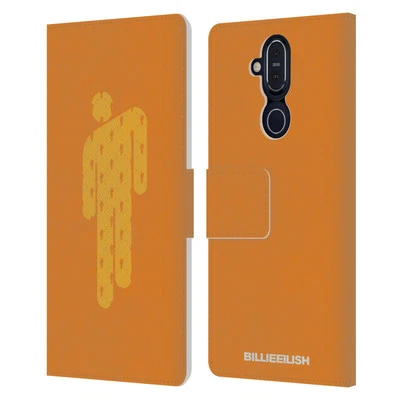OFFICIAL BILLIE EILISH KEY ART LEATHER BOOK CASE FOR MICROSOFT NOKIA PHONES - Image 1 of 4