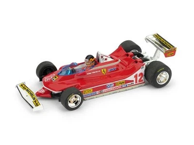 1:43 Brumm Ferrari 312 T4 Gp Usa Ovest 1979 Villeneuve #12 + Pilota R578-CH Mode - Immagine 1 di 2
