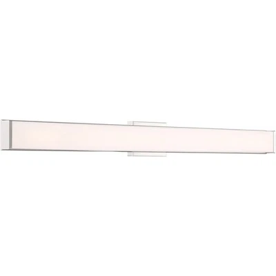 Access Lighting 62573LEDD-BS/ACR Citi Bathroom Vanity Light Brushed Steel - Image 1 of 4