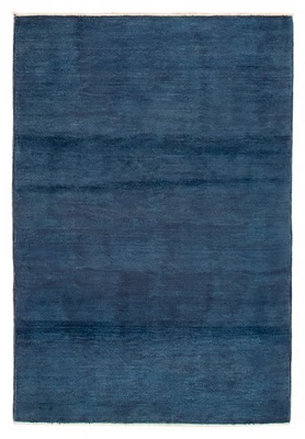 Alfombra oriental vintage anudada a mano alfombra tradicional de lana de 3'10" x 5'9" Foto 1 de 4