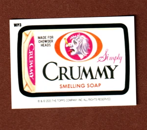 2020 Wacky Packages New Series June Week 3 Wonky Packages "CRUMMY" WP3 - Picture 1 of 3