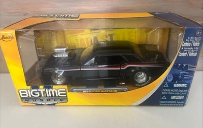 1965 Ford Mustang Jada Toys 92014 Big Time Muscle 1:24 Scale Diecast Vehicle - Image 1 of 4